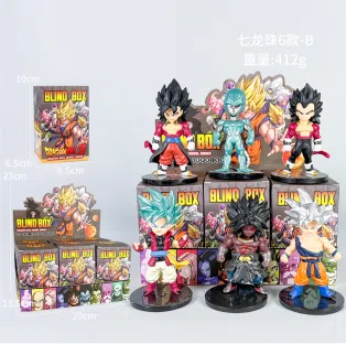 Dragon Ball Figures Q Version 6-Piece Set