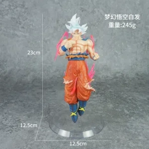 Dragon Ball Fantasy Goku Figure White Hair