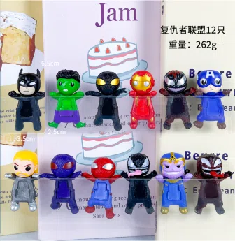 Paw Paw Angel Avengers Series Figurine 12 Pieces