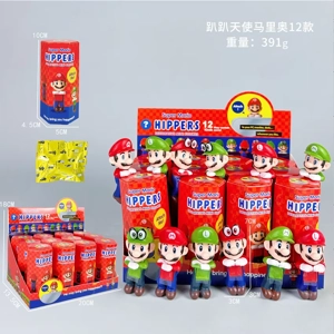 Prone Angel Mario series figurines, 12 pieces