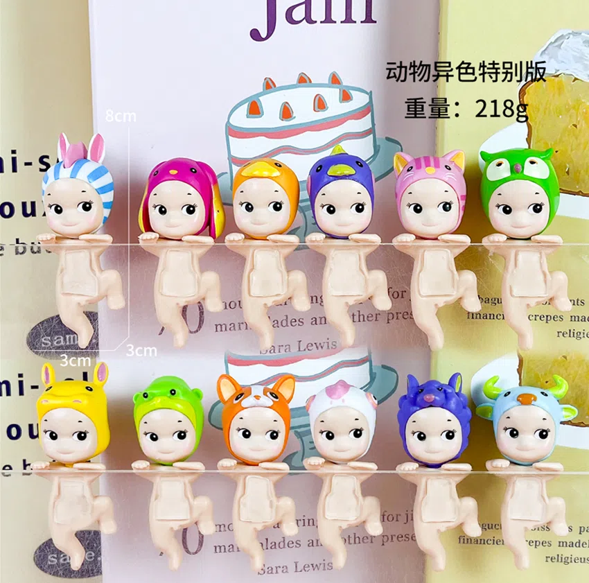 12 types of angel heterochromatic animal special edition foot lifting series figures
