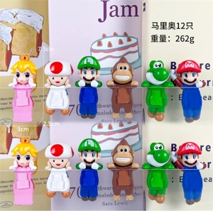 Prone Angel Mario series figurines, 12 types