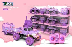 2.4G Battery Included Dump Truck 1:64 Alloy Climbing Car