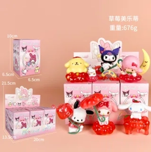 Sanrio Strawberry Paradise My Melody Figurine 6 types
