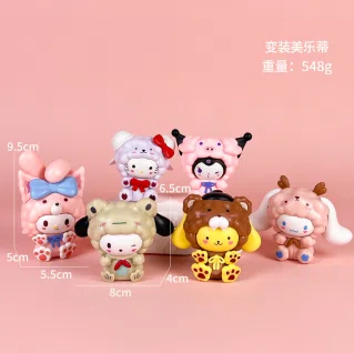 Sanrio Figurine 8th Generation My Melody 6 types