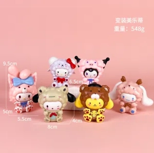 Sanrio Figurine 8th Generation My Melody 6 types