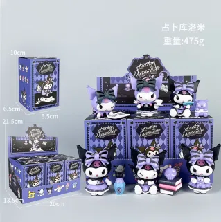 Sanrio lucky fortune telling Kuromi figure set of 6 pieces
