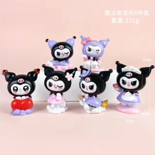 Sanrio figure magic kuromi 6 models