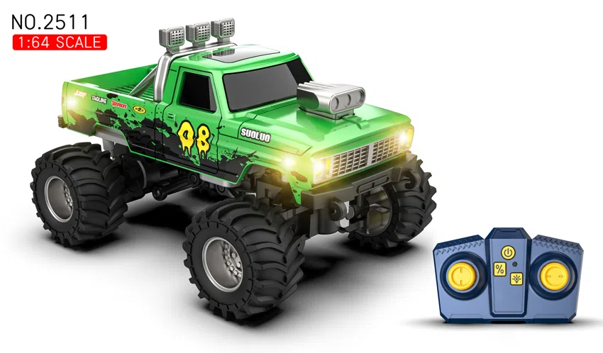 1:64 Alloy Climbing Car (2.4G Battery Included Dump Truck)