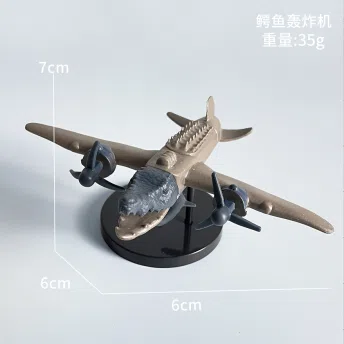 Shan Hai Jing Figurine Crocodile Bomber