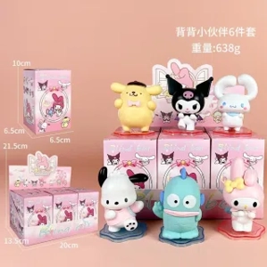 Sanrio Backpack Friends Figures 6 Types