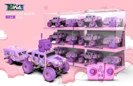 2.4G Battery Included Dump Truck 1:64 Alloy Climbing Car