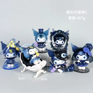 Sanrio Figure Witch Festival Series 6-piece Set C Version