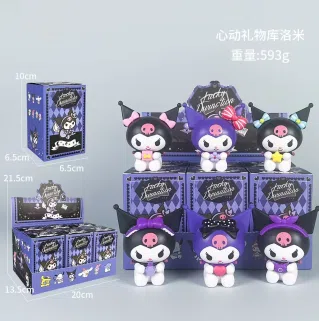Sanrio Heartwarming Gift Kuromi Figure 6-piece Set