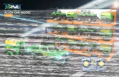 2.4G Battery Included Dump Truck 1:64 Alloy Climbing Car