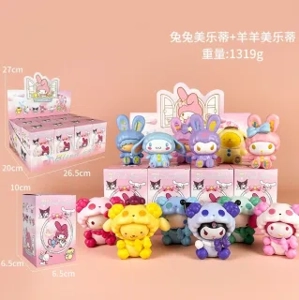 Sanrio Figurine Bunny My Melody + Lamb My Melody 12 types