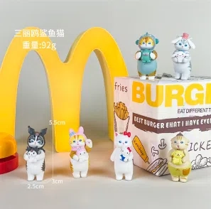 Sanrio Figurine Standing Shark Cat 6 types