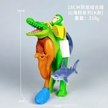 Shanhai Jing figure crocodile camel combination version