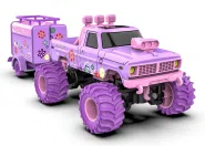 1:64 Alloy Climbing Car (2.4G Battery Included Dump Truck with Camera)
