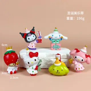 Sanrio Christmas My Melody Figures 6 Versions