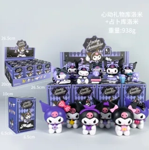 Sanrio Lucky Fortune Kuromi Heartwarming Kuromi Figurine