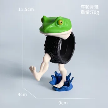 Shan Hai Jing Figurine Wheel Frog