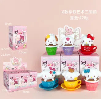 Sanrio Figurine Latte Art 6 types