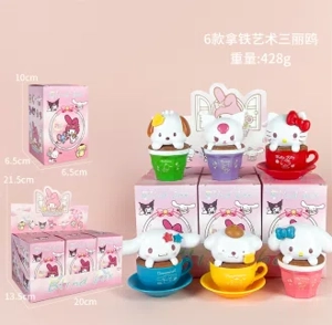 Sanrio Figurine Latte Art 6 types