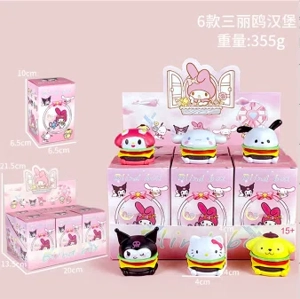 Sanrio Figure Hamburger Sanrio 6 Versions