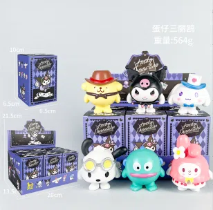 Sanrio Figurine Egg Tart Sanrio 6 Pieces