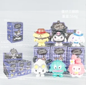 Sanrio Figurine Egg Tart Sanrio 6 Pieces