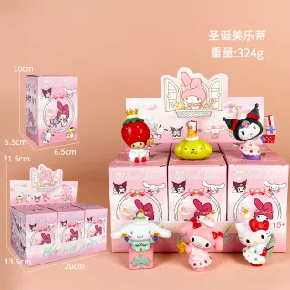 Sanrio Christmas My Melody Figures 6 Versions