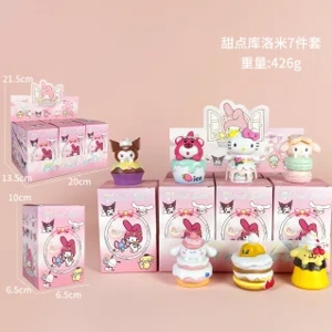 Sanrio Dessert Kuromi Figures 7 Types