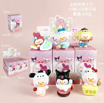 Sanrio Figure Piglet COS Melody 6 [New Grinding Process]