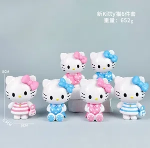 Sanrio New KT Cat Figures 6 Types