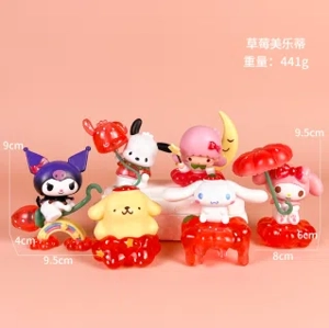 Sanrio Figurine Strawberry Paradise My Melody 6 types
