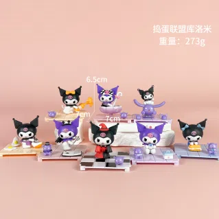 Sanrio Figurine Kuromi Mischief Alliance