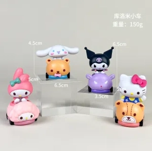 Sanrio Kuromi Figurine Cute Small Car 4 types