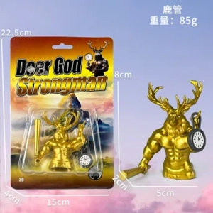 Shan Hai Jing Figurine Deer Tube