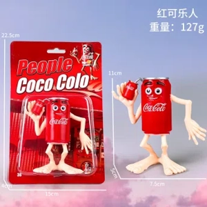 Shan Hai Jing Figurine Red Cola Person