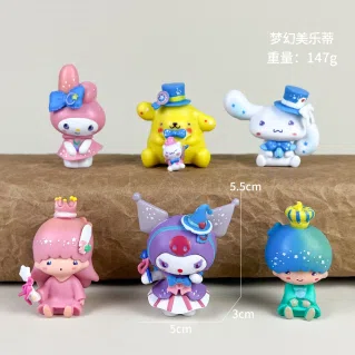 Sanrio Figurine 2nd Generation Dreamy My Melody 6 types