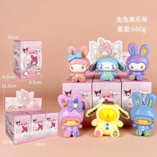 Sanrio Bunny My Melody Figures 6 Types
