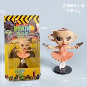 Shan Hai Jing Stick Figure Series 4.5-inch Shrimp Cat