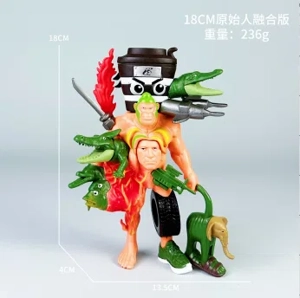 Shanhai Jing figure primitive human fusion version
