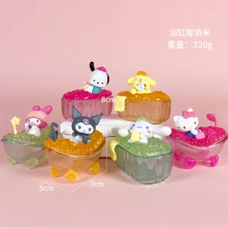 Sanrio Figure Bathtub 6 Versions