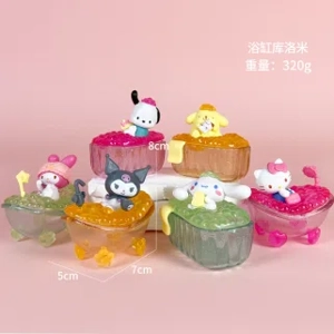Sanrio Figure Bathtub 6 Versions