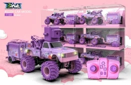 2.4G Battery Included Dump Truck Camera 1:64 Alloy Climbing Car