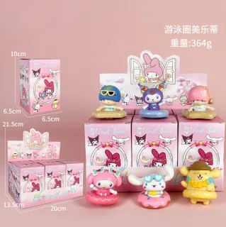 Sanrio Figure Swim Ring My Melody 6 Versions