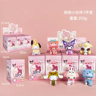Sanrio 4th Generation My Melody Hugging Friends Figures 7 Types