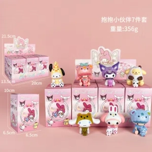 Sanrio 4th Generation My Melody Hugging Friends Figures 7 Types